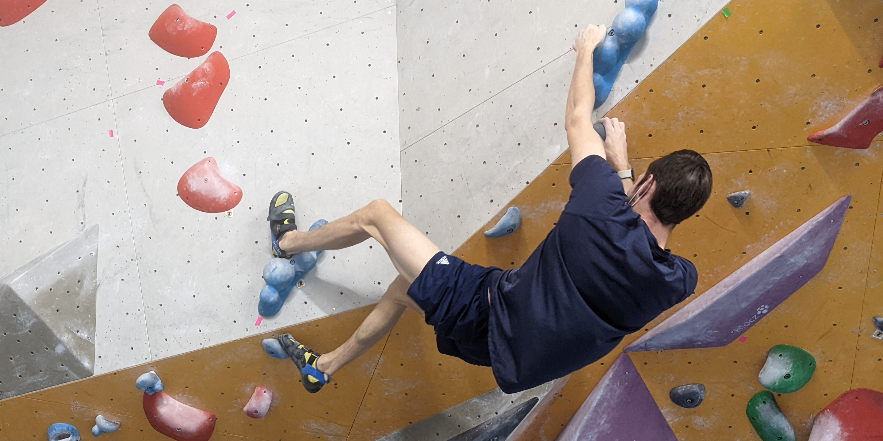 me bouldering